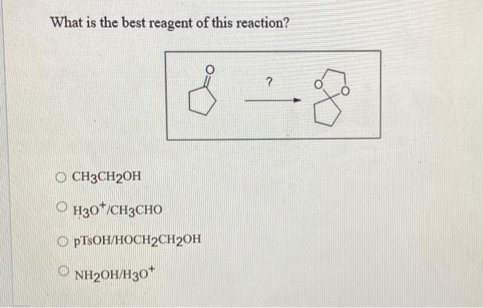 Solved Which Reaction Sequence Would Accomplish This | Chegg.com