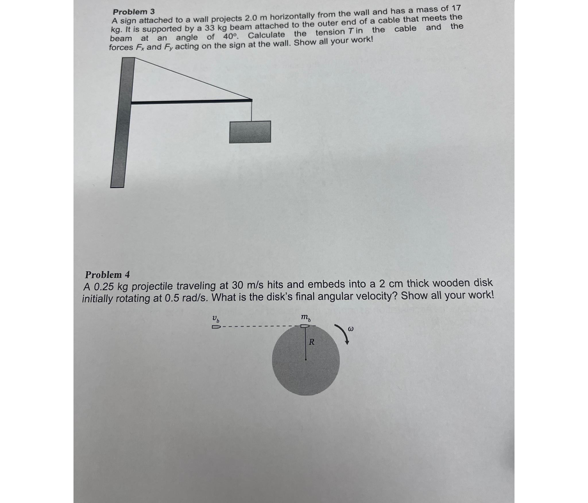 Solved Solve Problem 3 ﻿and 4 | Chegg.com