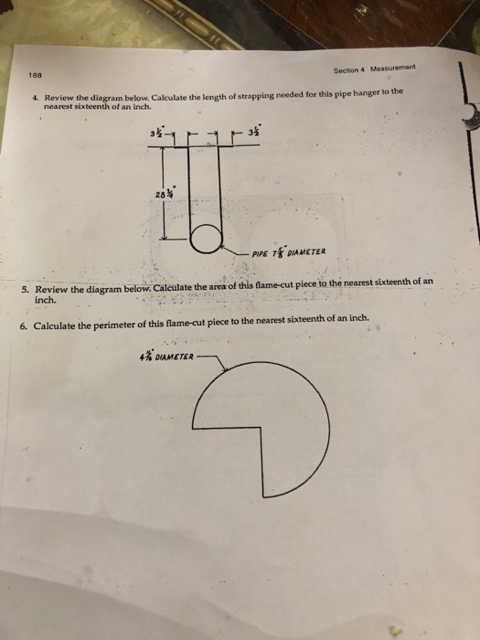 Solved Section 4 Measurement 4. Review the diagram below.