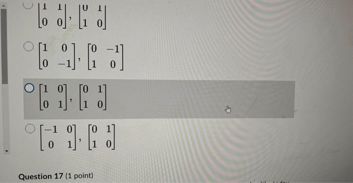 Solved Find all values of a such that the following are | Chegg.com