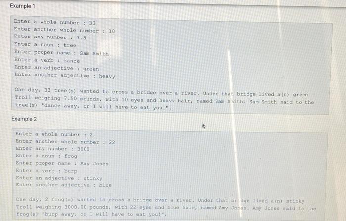 Solved - Problem Description and Given Info Write a Java | Chegg.com