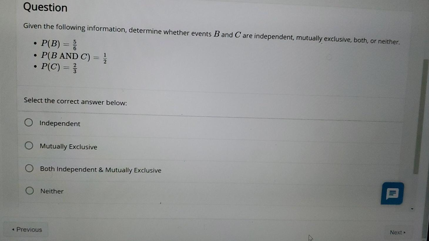 Solved Question Given the following information, determine | Chegg.com