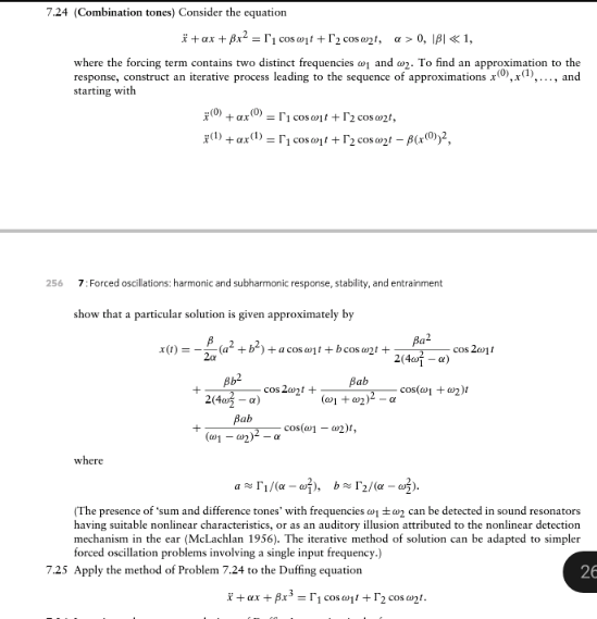 Solved 7.24 tones) Consider the equation