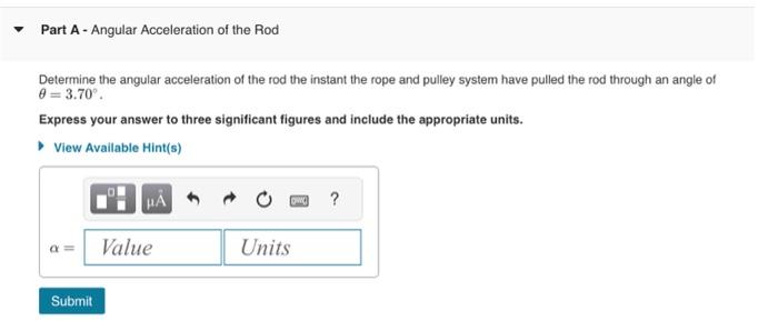 Solved Equations Of Motion: Rotation About A Fixed Axis 1 Of | Chegg.com