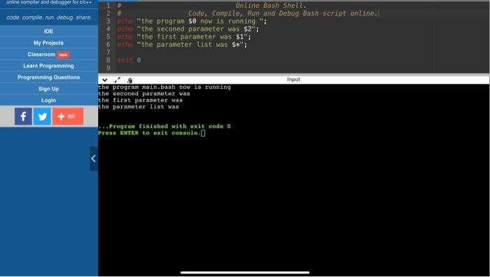 GDB Online Debugger Compiler - Code, Compile, Run, Debug Online C