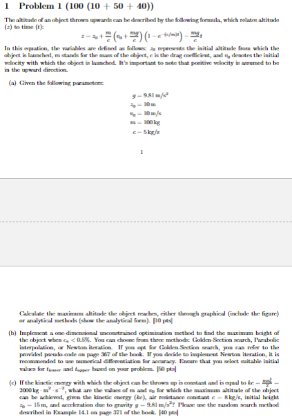 Solved Please only do 1B and 1C and in Python, Thank you | Chegg.com