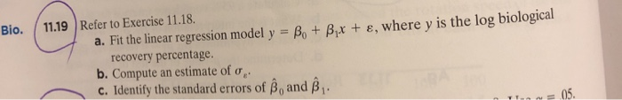 Solved For question 11.19 of C. What is the formula for | Chegg.com