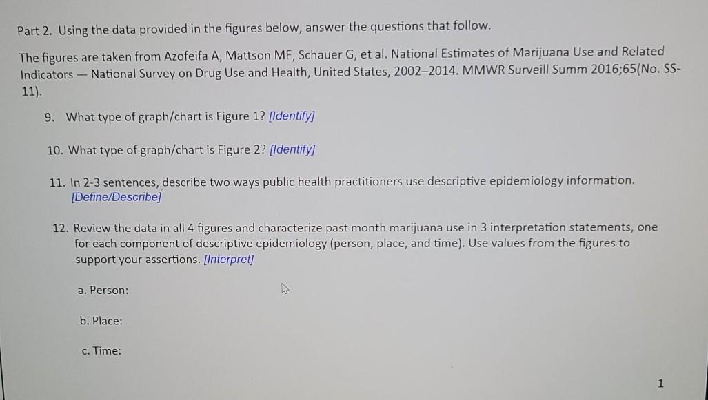 Solved Part 2. Using the data provided in the figures below, | Chegg.com