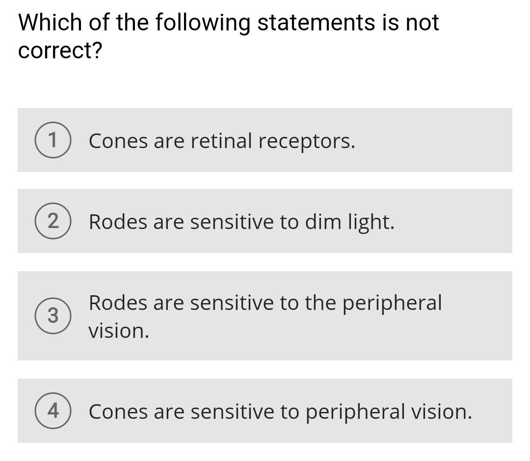 Solved Which of the following statements is not correct?