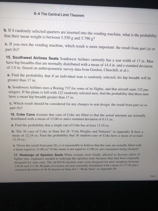Solved 14. Vending Machines Quarters are now manufactured so