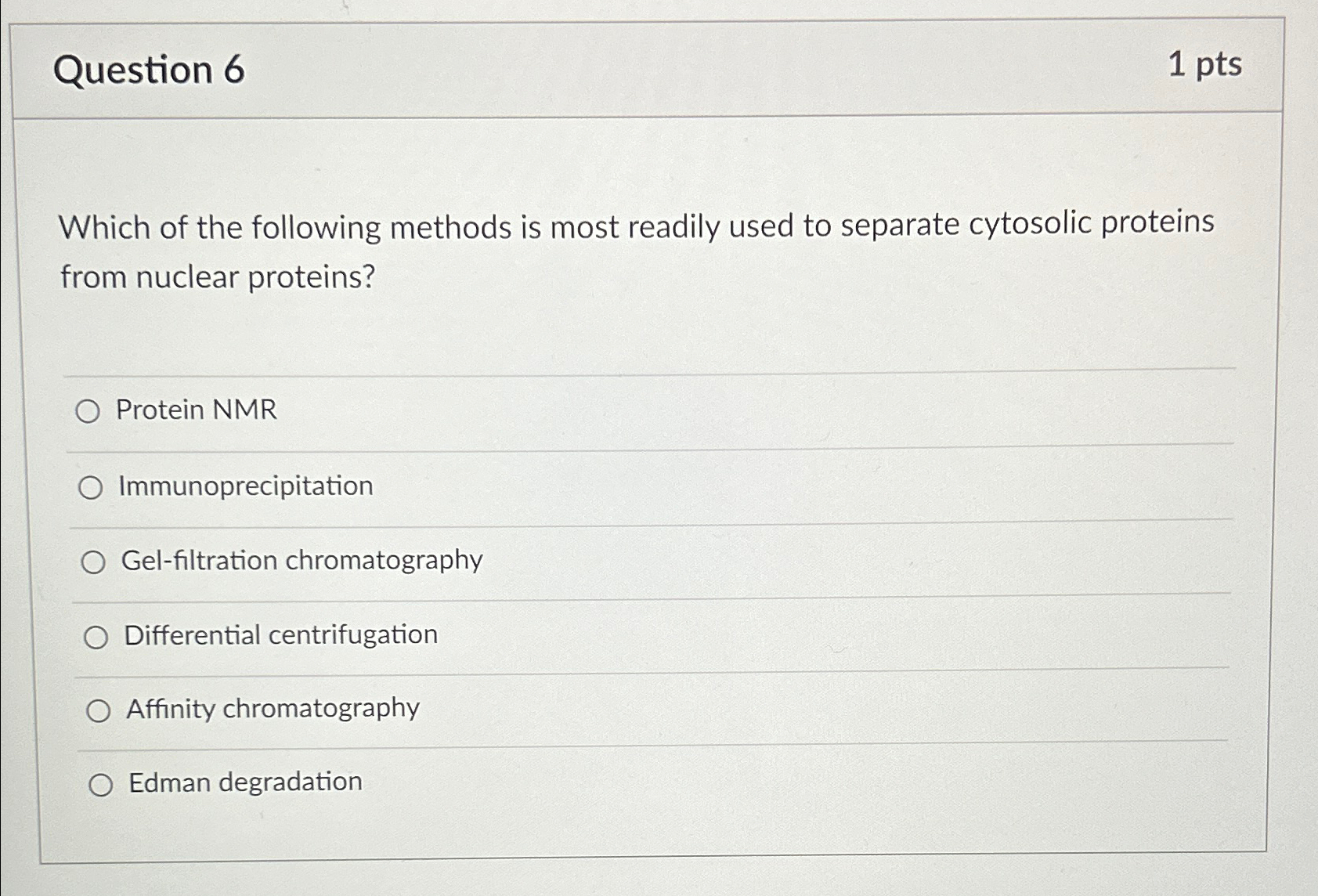 Solved Which of the following methods is most readily used | Chegg.com