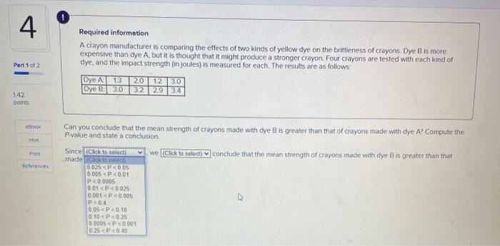 Solved 4. Required information A crayon manufacturer is | Chegg.com