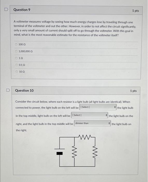 Solved A Voltmeter Measures Voltage By Seeing How Much | Chegg.com