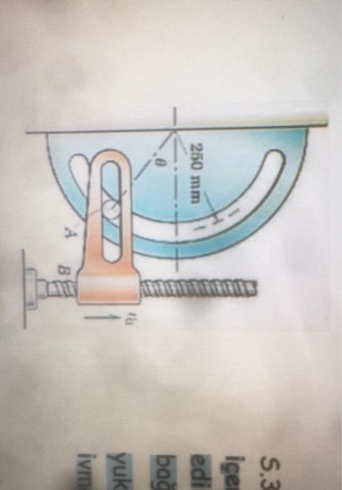 Solved In the mechanism in the figure, the circular slit of | Chegg.com