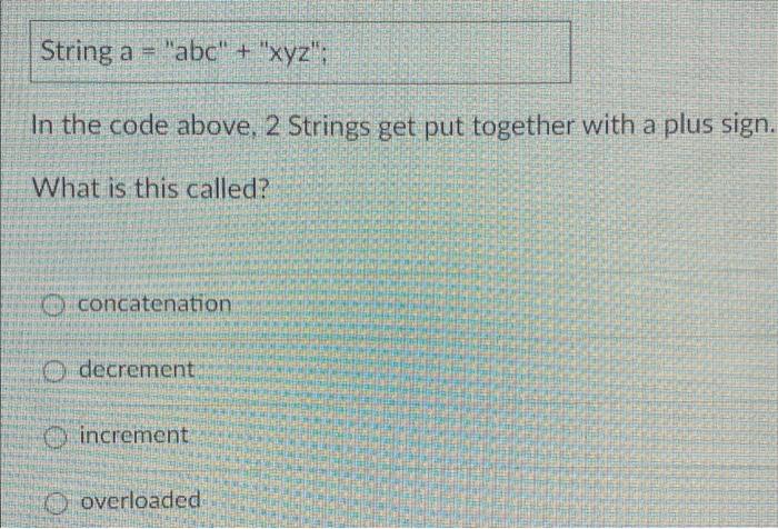 Solved What is the name of the Java arithmetic symbol above? | Chegg.com