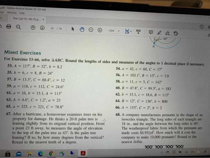 Solved -pdf - Adobe Acrobat Reader DC (32-bit) In Window | Chegg.com