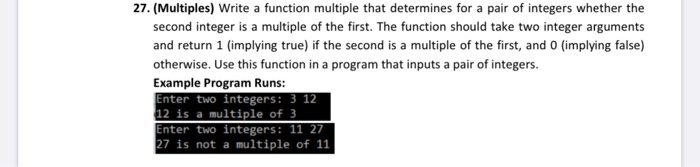 Solved 2. Write a C program in which an integer type of | Chegg.com