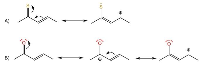 Solved Hi , I used to know that resonance in a conjugated | Chegg.com