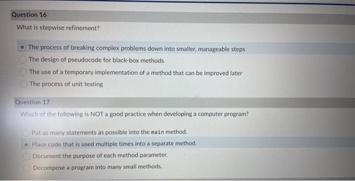 Solved Question 13 Which of the following is the best choice | Chegg.com