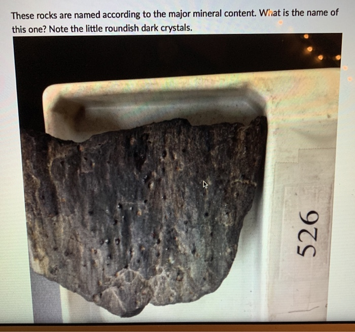 Solved Low grade metamorphic rock. No visible crystals,