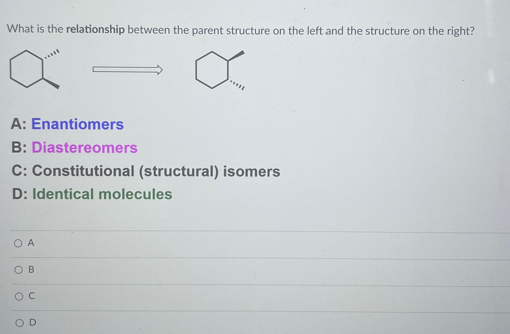 Solved What is the relationship between the parent structure | Chegg.com