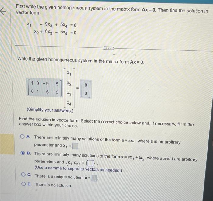 Solved Two Matrices A And B Are Given. Calculate Whichever | Chegg.com