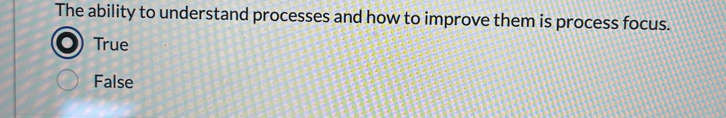 Solved The ability to understand processes and how to | Chegg.com