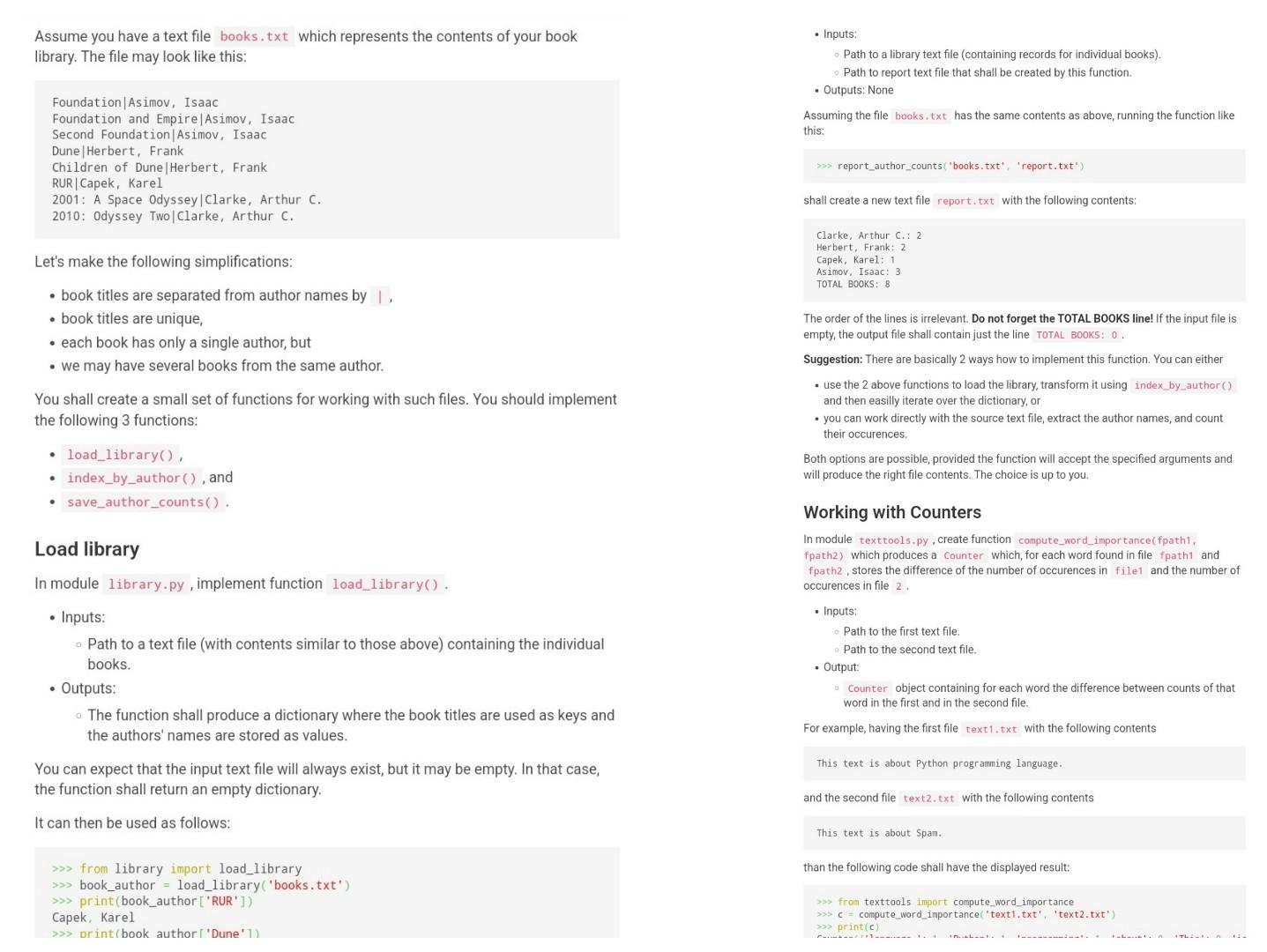 Solved Assume you have a text file books.txt which | Chegg.com