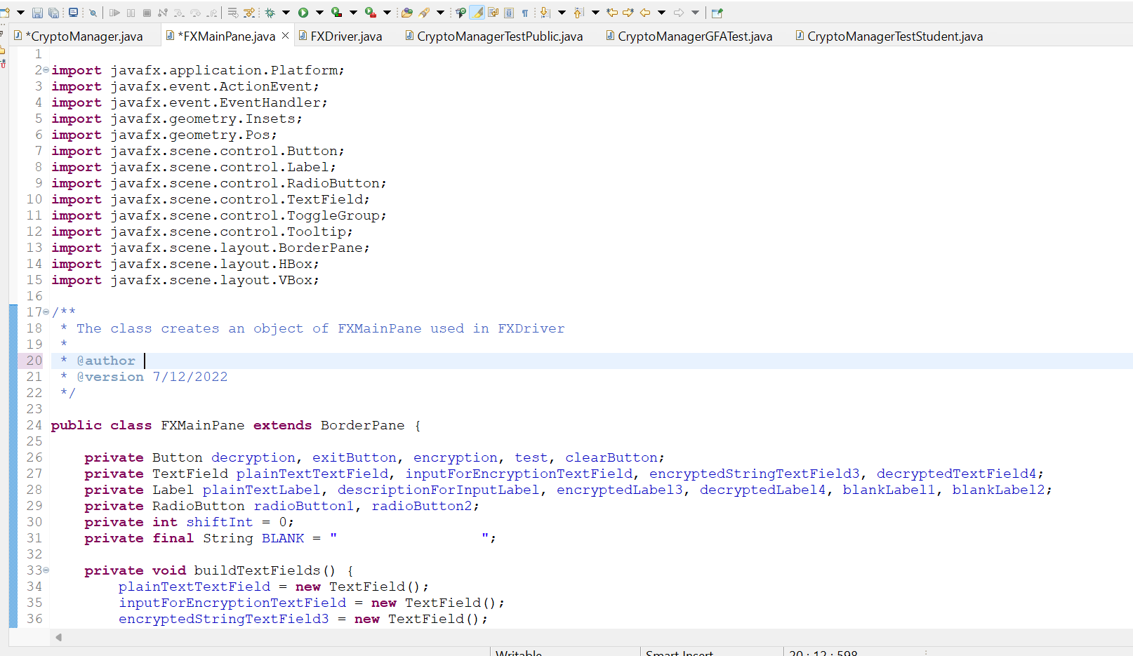 Junit Test Code this was the question. and I already have the code | Chegg.com