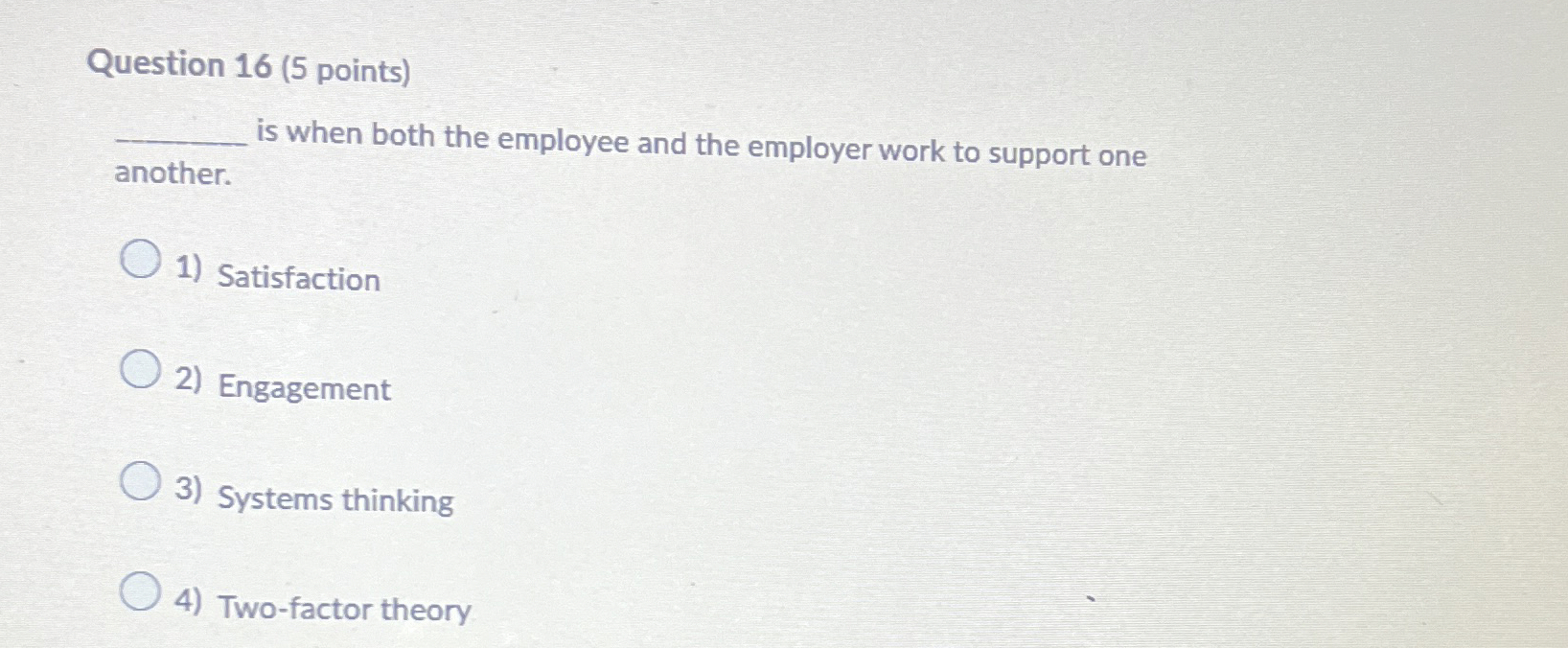 Solved Question 16 (5 ﻿points) ﻿another. is when both the | Chegg.com