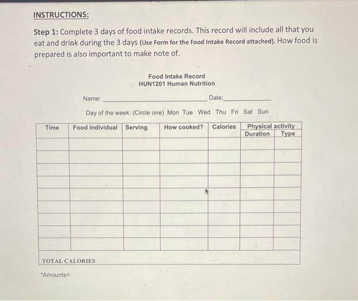 instructions-step-1-complete-3-days-of-food-intake-chegg