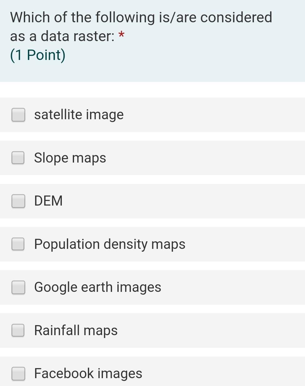 Solved * Which of the following is/are considered as a data | Chegg.com