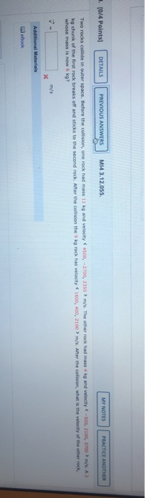 Solved DETAILS PRACTICE ANOTHER . (0/4 Points] PREVIOUS | Chegg.com