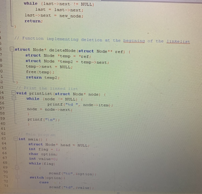 Solved C language the code is below as well fir Problem 6.8 | Chegg.com