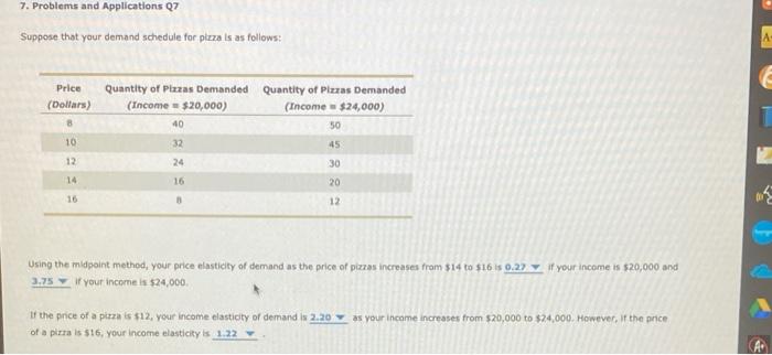 Solved 7. Problems and Applications Q7 Suppose that your | Chegg.com