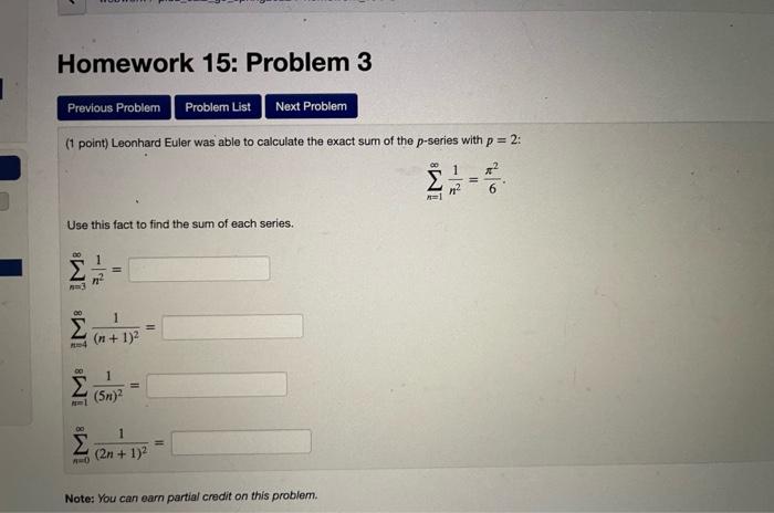 Solved Homework 15: Problem 3 Previous Problem Problem List | Chegg.com