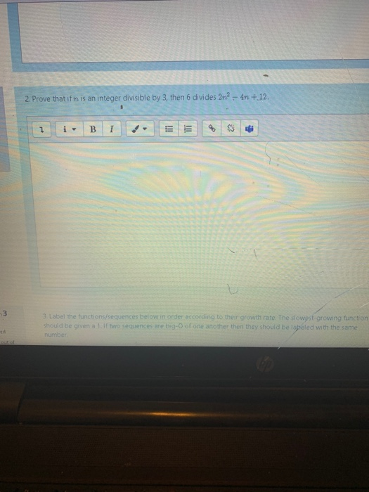Solved The questions on this page deal with material covered | Chegg.com