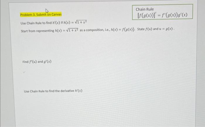 Solved In this problem we will be practicing a skill of | Chegg.com