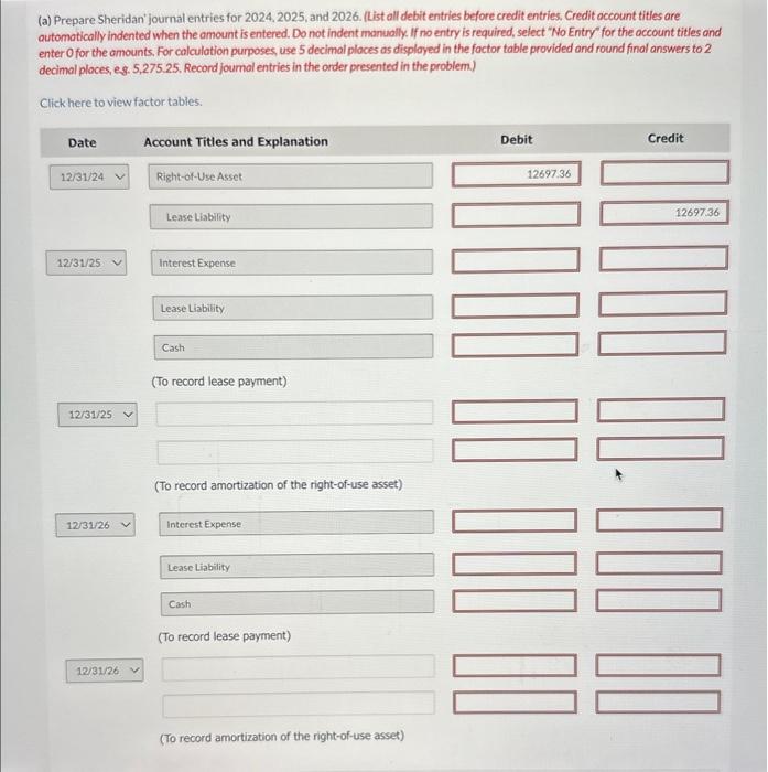 Solved Sheridan enters into an agreement with Sunland inc.