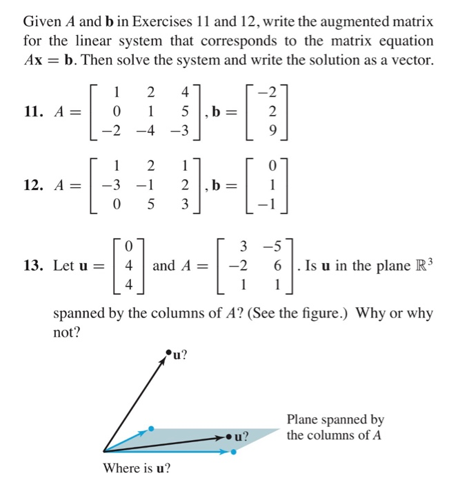 Solved Compute The Products In Exercises 1 4 Using A Th Chegg Com