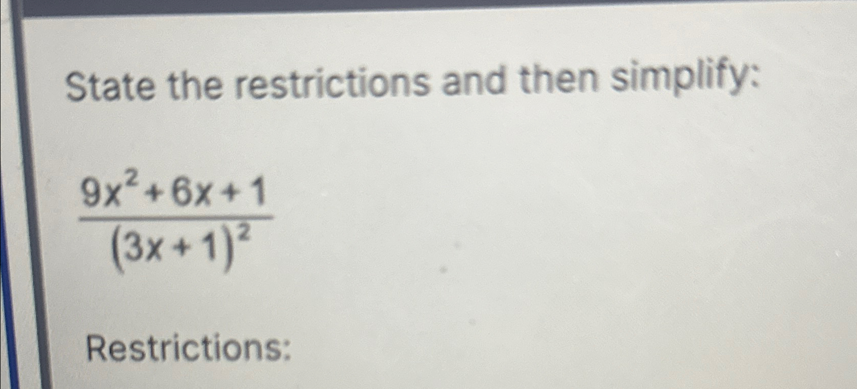 solved-state-the-restrictions-and-then-chegg