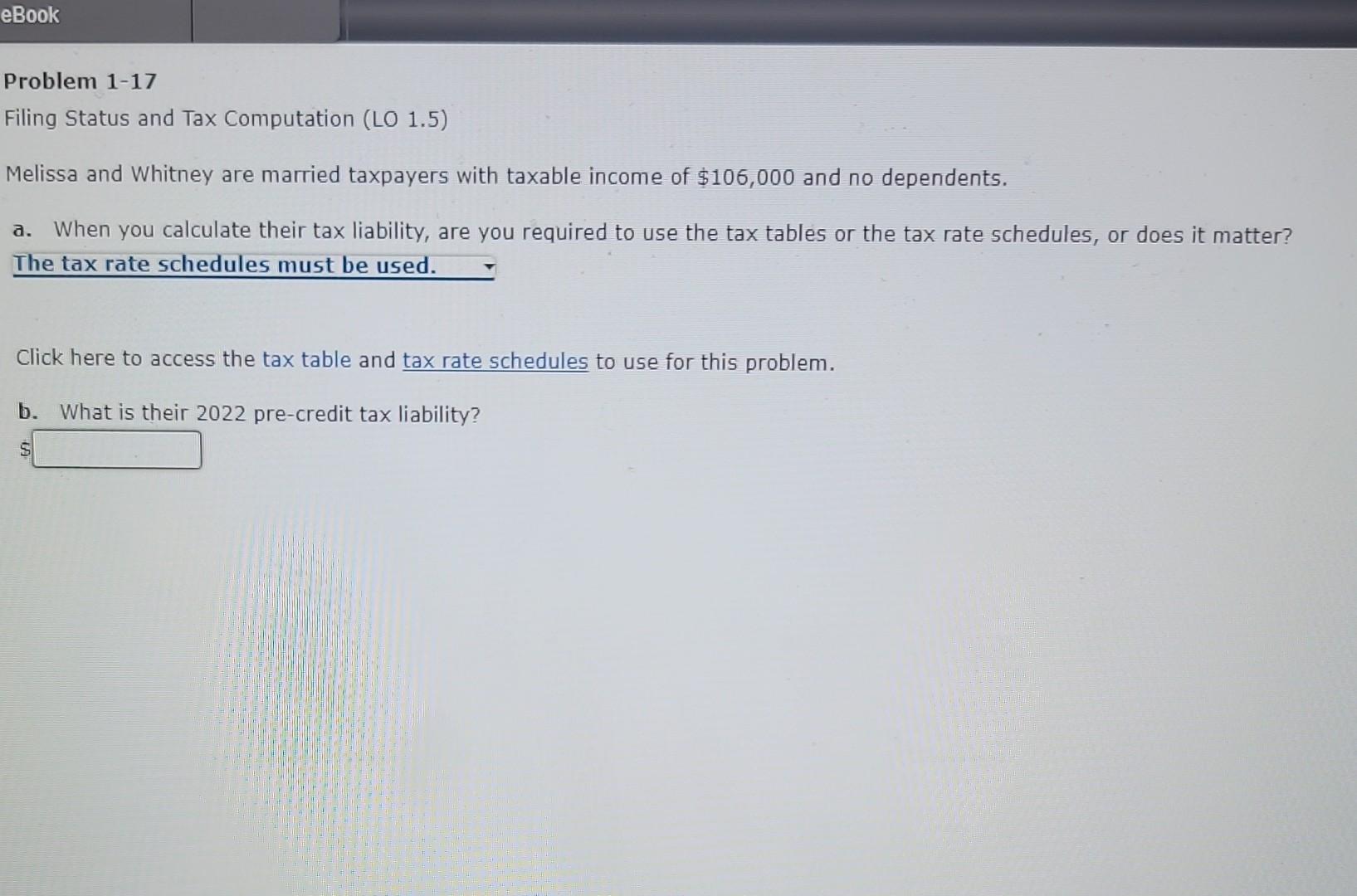 Solved Melissa and Whitney are married taxpayers with | Chegg.com