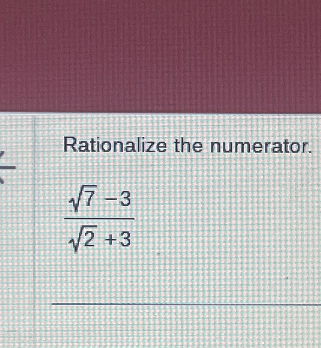 1 7 3 2 rationalize