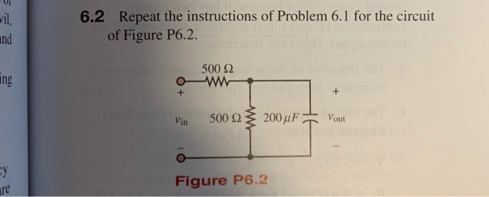 Solved 2. (10 Points) Consider The Circuit In Problem 6.2 Of | Chegg.com