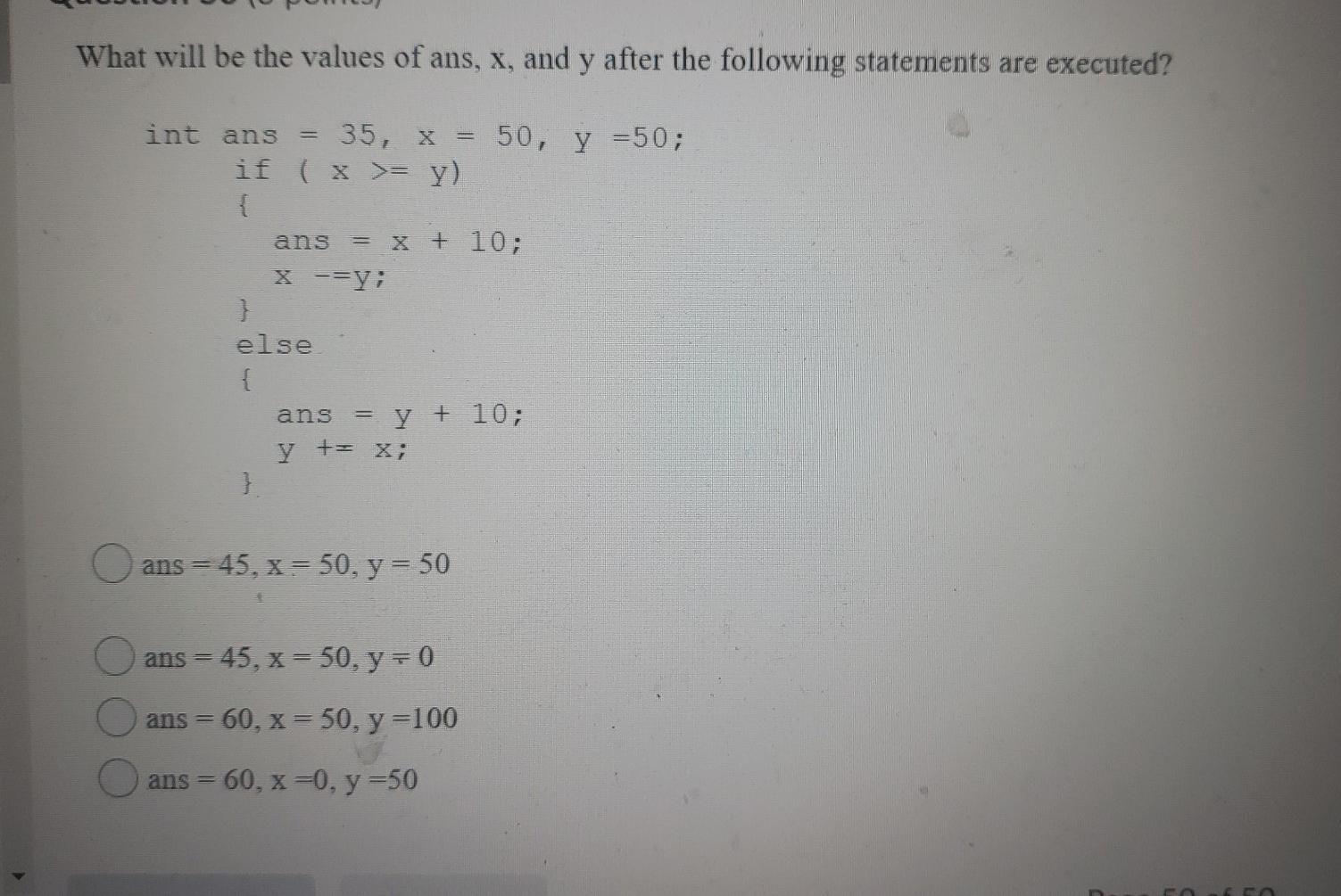 solved-what-will-be-the-values-of-ans-x-and-y-after-the-chegg