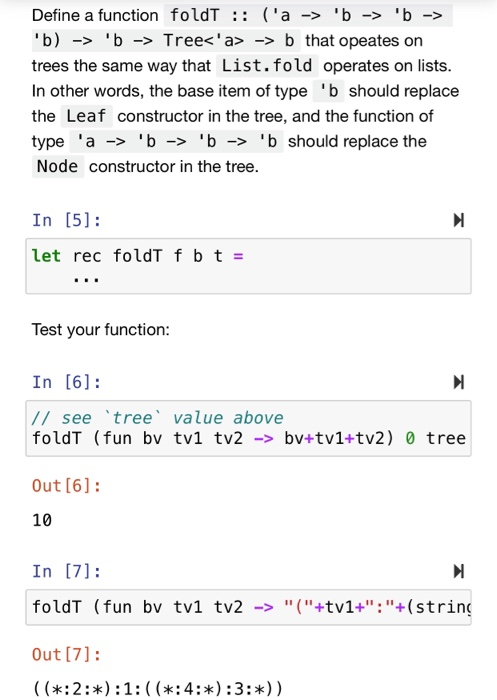 USING F# PROGRAMMING LANGUAGE. NO LOOPS OR LIBRARY | Chegg.com