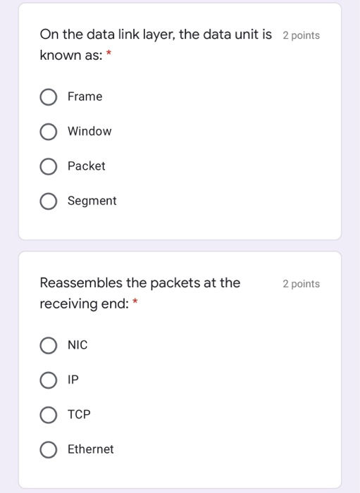 Solved 2 points Which of the following is not a function of | Chegg.com