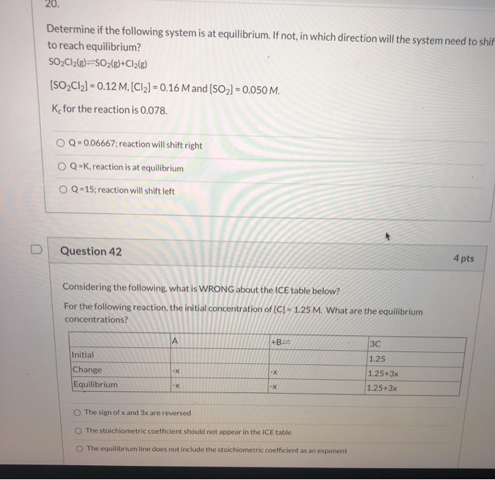 Solved 20. Determine if the following system is at | Chegg.com