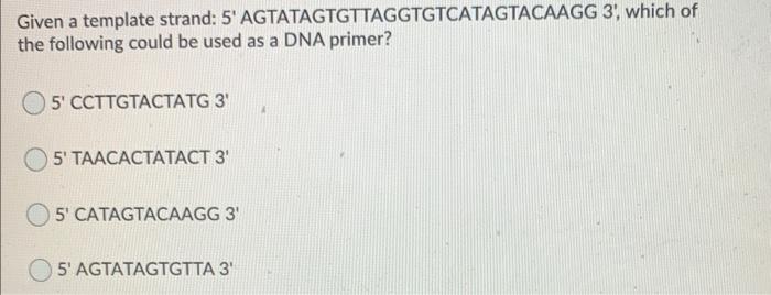 Solved What is the DNA sequence based on the gel shown? 3′ - | Chegg.com