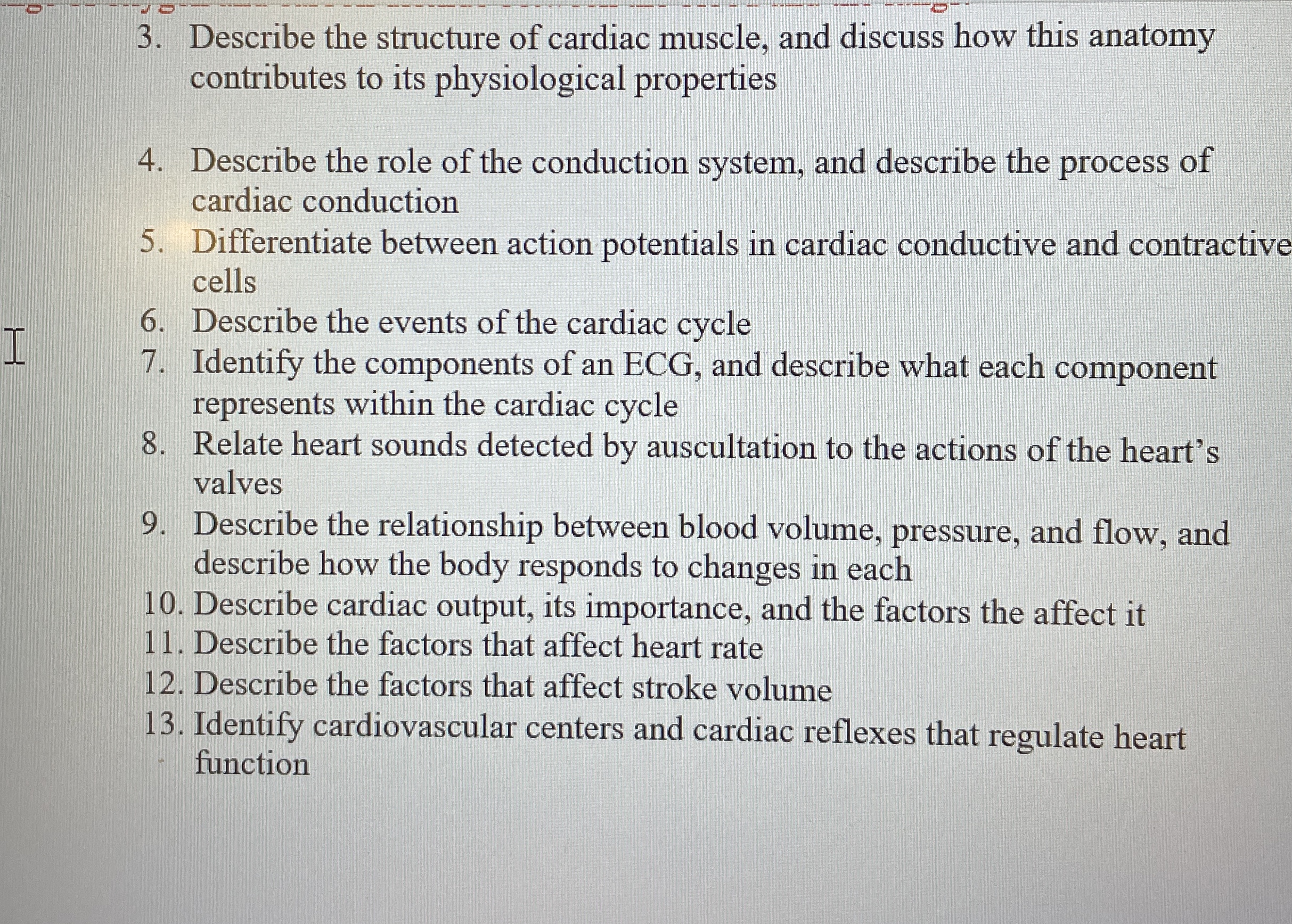 Solved Describe the structure of cardiac muscle, and discuss | Chegg.com